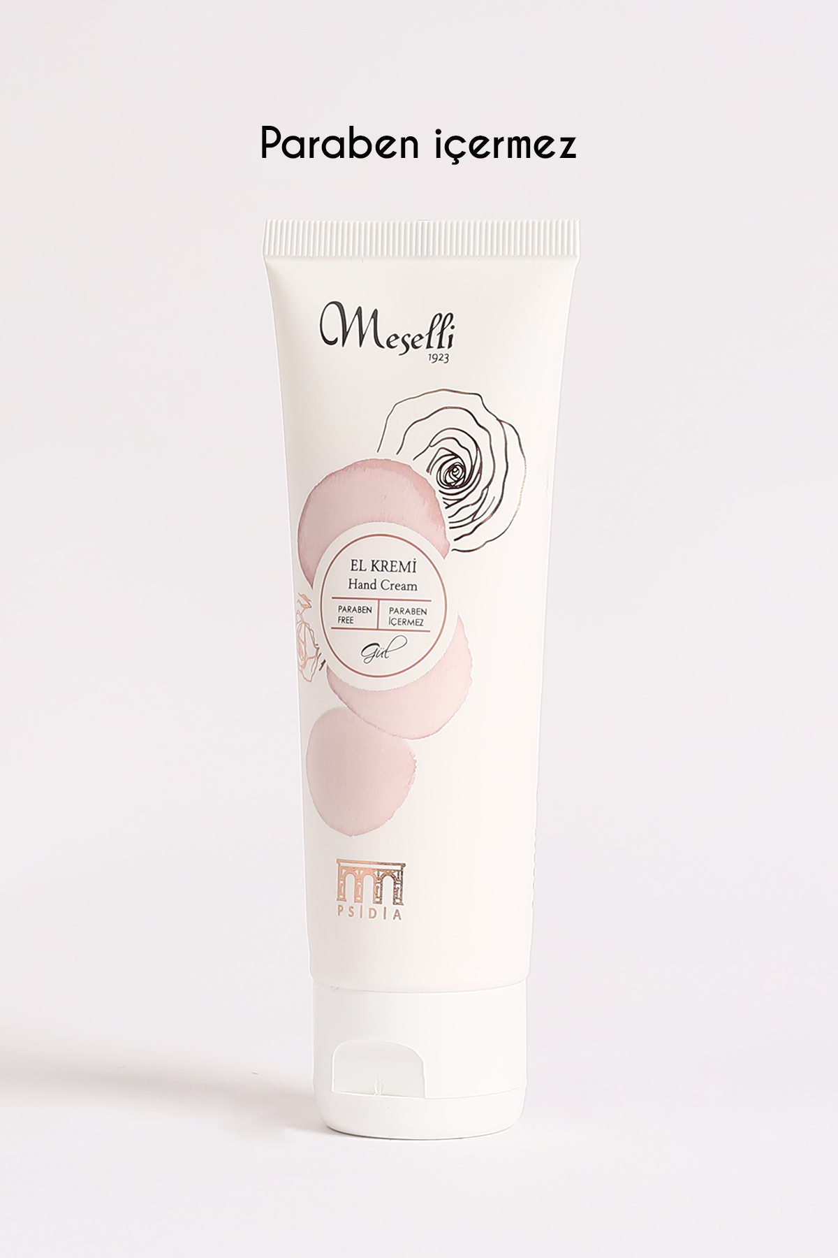 Meselli Besleyici ve Nemlendirici El Kremi Gül Tüp 75ML (PARABEN İÇERMEZ)