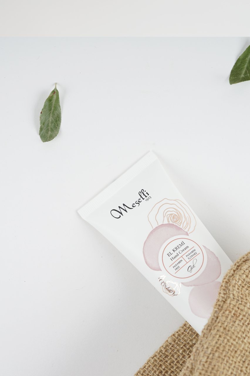 Meselli Besleyici ve Nemlendirici El Kremi Gül Tüp 75ML (PARABEN İÇERMEZ)