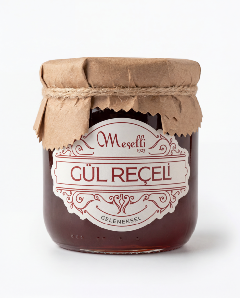 Meselli Geleneksel Gül Reçeli 500 g