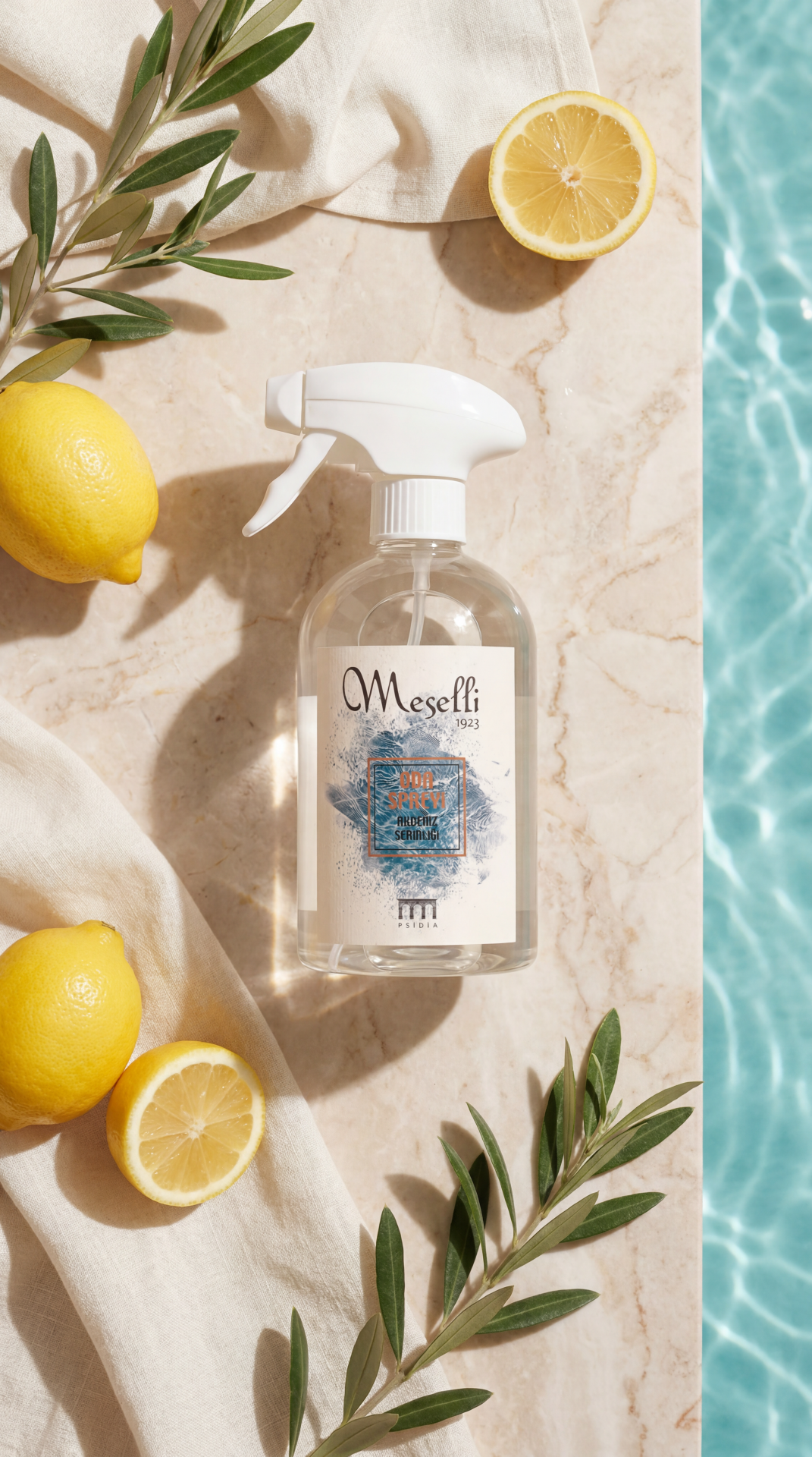 Meselli Sprey Oda Kokusu  500 ML Akdeniz Serinliği