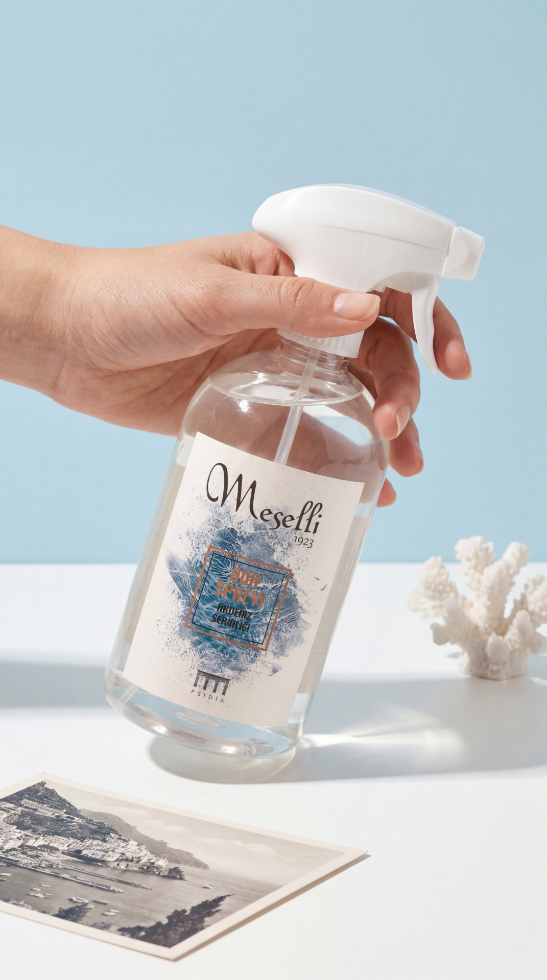 Meselli Sprey Oda Kokusu  500 ML Akdeniz Serinliği